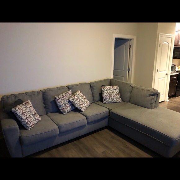 Gray “gently used Couch from Ashley Furniture - Picture 2 of 6